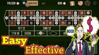 🌹Roulette Easy & Effective Betting Strategy🌹Roulette Strategy To Win