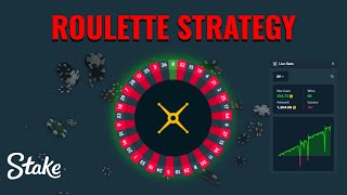 BEST ROULETTE STRATEGY ON STAKE! $100 in 1 minute?!