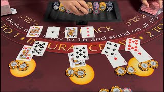 Blackjack | $100,000 Buy In | INCREDIBLE High Limit Blackjack Session! Winning $80,000 On One Hand!
