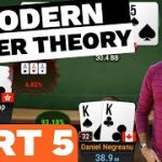 PART 5!!! How to Use MODERN POKER THEORY – $25,000 Buy-in Super High Roller!
