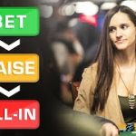 Is This EVER A BLUFF Against Ashley Sleeth?! [Poker Tournament STRATEGY]
