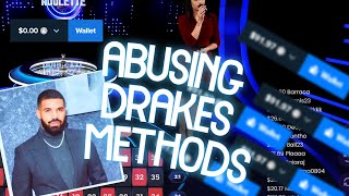 We copied drake’s roulette strategy on stake and here’s how it went…