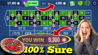 🌹100% Sure Win At Roulette 🌹 || Roulette Strategy To Win