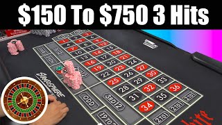 Turn $150 to $750 in 3 hit with this Roulette System