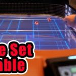 Craps Players Dice Setting on Electronic Table