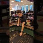 How to handle dice on a craps table #craps #casino