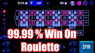 99.99 % Win On Roulette  | Best Roulette Strategy | Roulette Tips | Roulette Strategy to Win