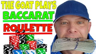 Playing Baccarat & Roulette For Real Money.
