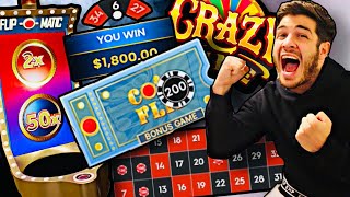 $15,000 V.S. Roulette & Crazy Time!!!