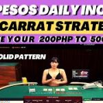 AMAZING ONLINE BACCARAT STRATEGY – 4 ROUNDS NO BET & COPY PATTERN – CASINO – NUEBE GAMING