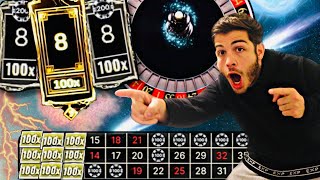 Lightning Roulette 100x On 8 Do I Hit It???