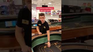 How to shoot Dice on the craps table #craps #casino #lasvegas