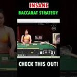 TIPS IN ONLINE BACCARAT STRATEGY CASINO #shorts