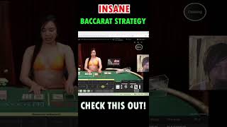 TIPS IN ONLINE BACCARAT STRATEGY CASINO #shorts