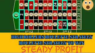 HOW TO WIN AT ROULETTE 93% OF THE TIME. |ROULETTE STRATEGY TO WIN