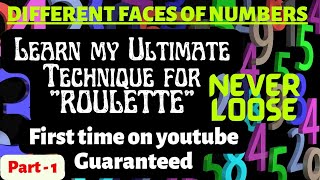 MY ULTIMATE ROULETTE TECHNIQUE | LEARN THE ART OF PLAYING ROULETTE | PART-1| IndianCasinoGuy