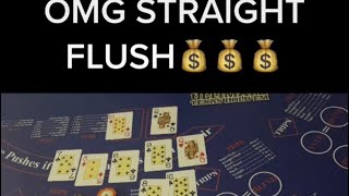 I have the best strategy for Ultimate Texas holdem! Epic straight flush! Massive win!! 3690$cash out
