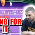 🔥GOING FOR BIG🔥 30 Roll Craps Challenge – WIN BIG or BUST #205