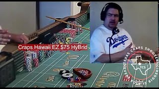 Learning Craps w/Alfredo The EZ $75 HYBRID by CRAPS HAWAII #learningcraps #dice #craps #learndice