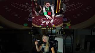 🤯Corrina Copf playing blackjack! 20 — Blackjack strategy