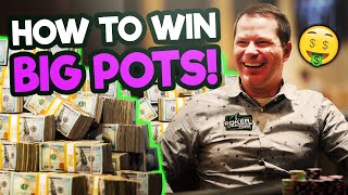 The SECRET To WINNING The BIGGEST Cash Game Pots! [Poker Strategy]