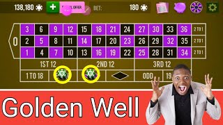 🌹Golden Well Roulette Strategy🌹|| Roulette Strategy To Win