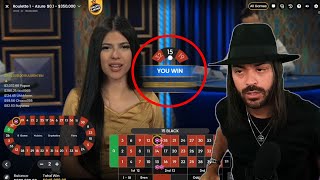 YOU WONT BELIEVE THIS ROULETTE SESSION !! Roshtein Roulette