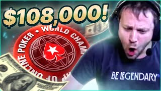 Poker Coach Wins HUGE $108,000 WCOOP Final Table SCORE!