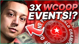 PRO PLAYER TAKES ON 3 WCOOP’S AND a $530 HIGH ROLLER