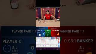 1xbet Baccarat strategy live (3)