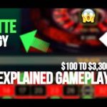 How to Win at Roulette with my Strategy, explained gameplay!