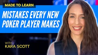 All New Poker Players Make These Mistakes! | Poker Strategy | Made To Learn