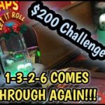 Live Casino Bubble Craps #10 – TESTING OUT THE 1-3-2-6 STRATEGY & IT COMES THROUGH AGAIN!!!