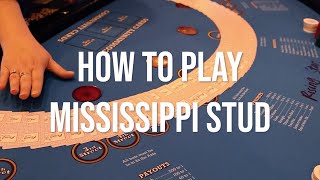 How To Play Mississippi Stud Poker