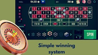 Roulette strategy to win 🌹👍