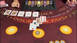 Blackjack | $150,000 Buy In | EPIC High Roller Blackjack Session! Massive Bets & Very Tough Shoe!