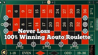 LIVE ROULETTE 100% Win Strategy || Roulette Strategy To Win || Go go win