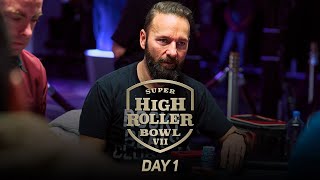 Super High Roller Bowl VII | Day 1 with Daniel Negreanu & Bryn Kenney