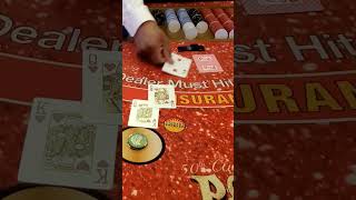 Blackjack!! Really? #blackjack #blackjacklasvegas #lasvegasblackjack #shorts