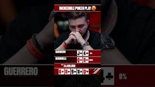 INCREDIBLE Hand & Reaction at EPT Barcelona 2022 🔥 #Shorts #EPT2022