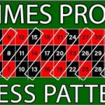 Chess Pattern 5 Times Profit | Roulette Strategy To Win | Roulette