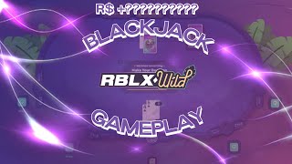 🃏GREATEST RBLXWILD BLACKJACK LUCK EVER! (or not) l Roblox Blackjack!
