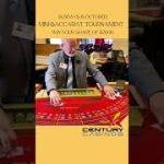 How to Play Baccarat | Mini Tournament in October 2022 at Century Casino and Hotel Edmonton