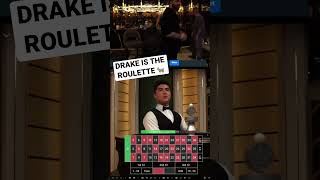 DRAKE WINS $13,000,000 ON 1 SPIN OF ROULETTE! #drake #shorts #roulette