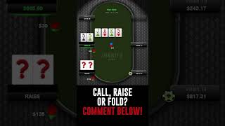 Poker Strategy – What’s Your Move? | #shorts