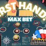 🔴 ULTIMATE TEXAS HOLD EM! FIRST HAND MAX BET BLIND!