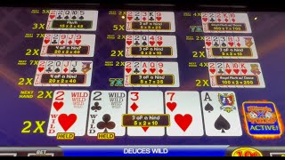 Video Poker Strategy Deuces Wild – Epic comeback. Hit 2 royal flushes with deuces with multipliers.