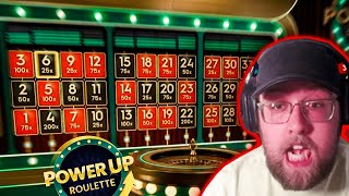 HUGE WINS ON NEW POWER UP ROULETTE GAME SHOW! (INSANE)