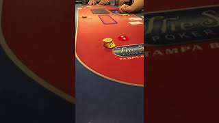 Busted By The Dealer… | Tyler Nals Poker | #shorts