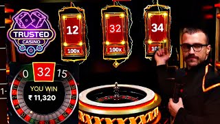 XXXtreme Casino roulette 100% winning strategy playing 37 number 1000X casino tips #casino #earning